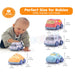 Alphabet Baby Pull-Back Toy Cars - Pack of 4-Vehicles-Alphabet Baby-Toycra