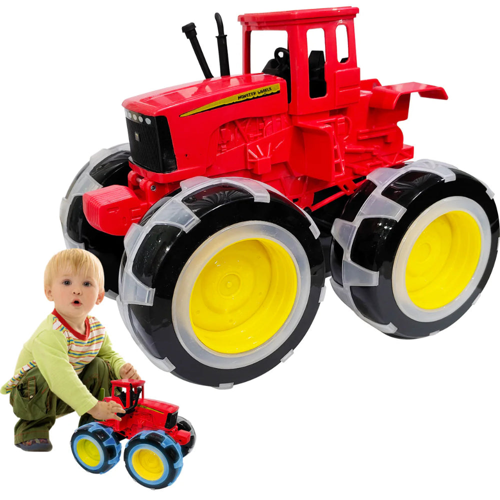 Alphabet Baby Small Farm Tractor -Red