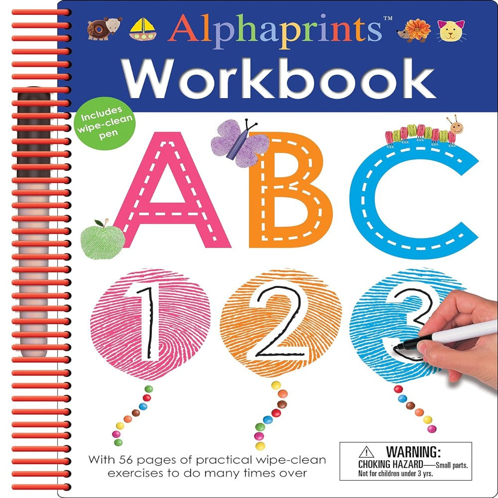 Alphaprints : ABC Wipe Clean Workbook — Toycra