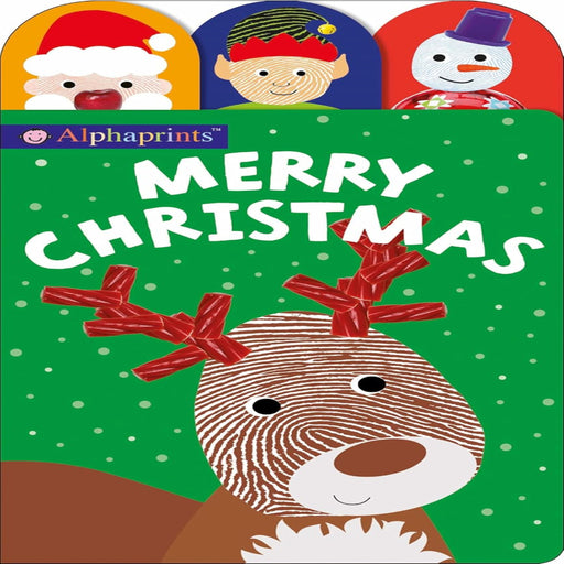 Alphaprints : Merry Christmas-Board Book-Pan-Toycra