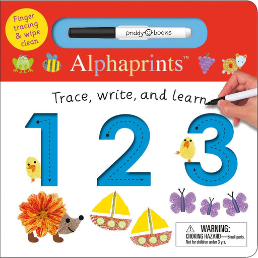 Alphaprints : Trace, Write, And Learn-Activity Books-Priddy Books-Toycra