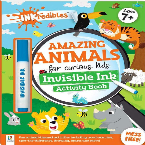 Amazing Animals Invisible Ink Activity Book-Activity Books-SBC-Toycra