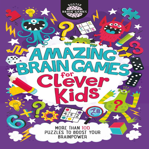 Amazing Brain Games For Clever Kids-Activity Books-Hi-Toycra