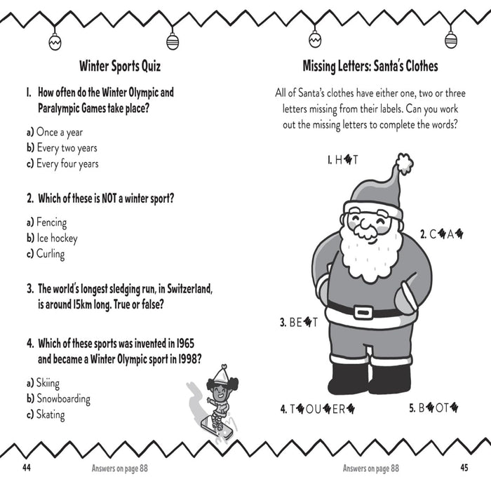 Amazing Puzzles Quizzess Christmas-Activity Books-Hc-Toycra