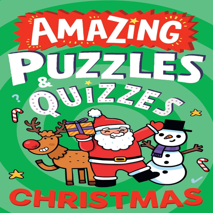 Amazing Puzzles Quizzess Christmas-Activity Books-Hc-Toycra