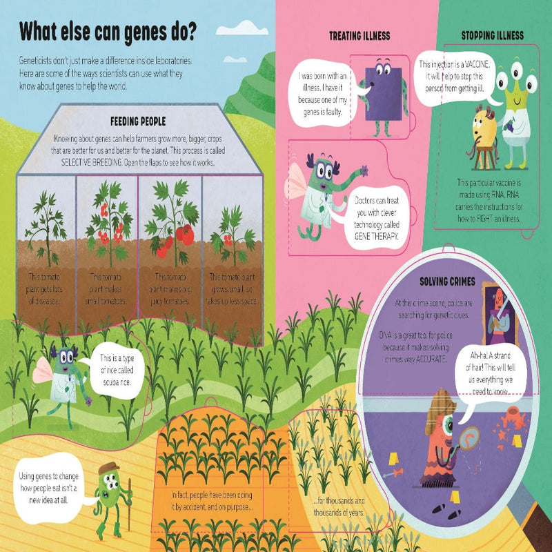 An Usborne Flap Book See Inside Genes And Dna