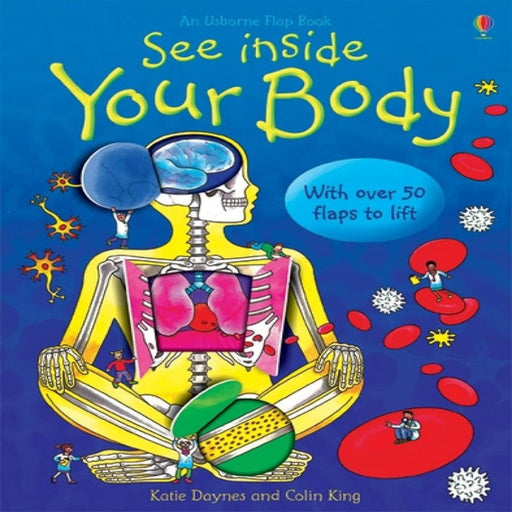 An Usborne Flap Book See Inside Your Body-Encyclopedia-Usb-Toycra