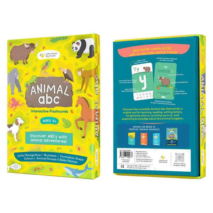 Animal ABC Interactive Flashcards-Flash Cards-Lhbh-Toycra