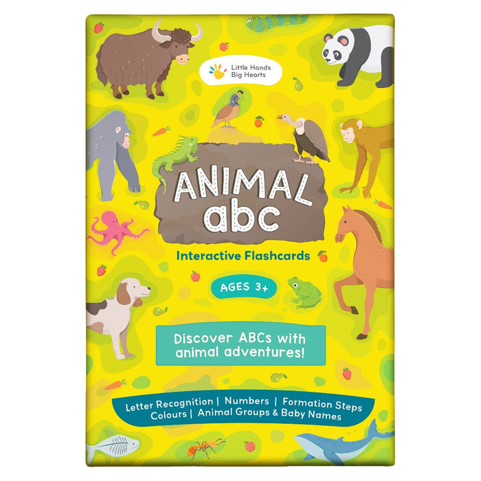 Animal ABC Interactive Flashcards-Flash Cards-Lhbh-Toycra