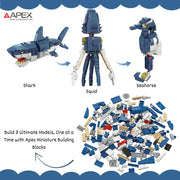 Apex 3-in-1 Wild Animal Building Blocks Kit