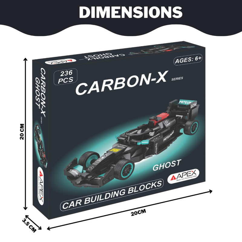 Apex Carbon-X Ghost F1 Building Blocks (236 pcs)