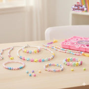 Apex DIY Beads Kit For Girls Princess Shine Jewellery Making Set