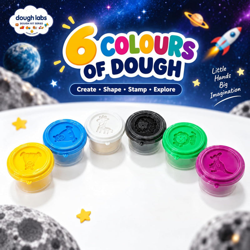 Apex Dough Labs Deep Space Play Dough Kit