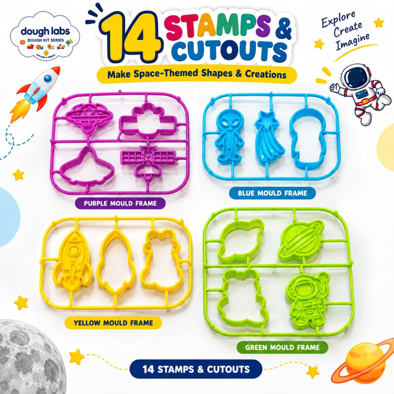 Apex Dough Labs Deep Space Play Dough Kit