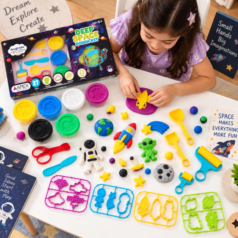 Apex Dough Labs Deep Space Play Dough Kit