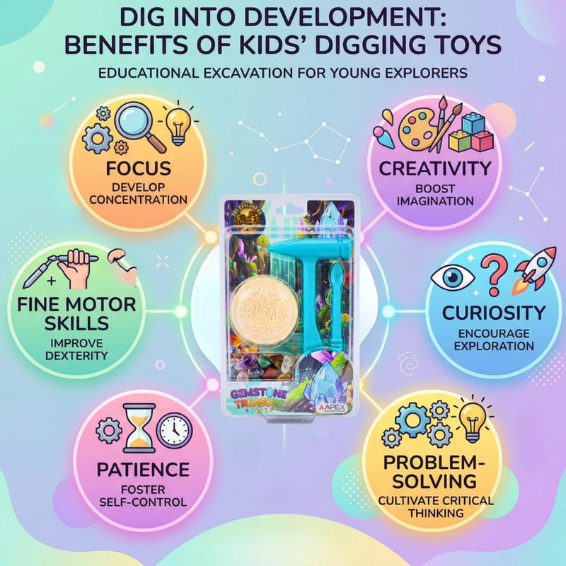Apex Gemstone Treasure Excavation Kit