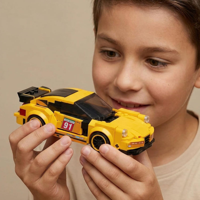 Apex Gripz Grid Car Building Blocks Set (236 pcs)