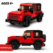 Apex Gripz Grid Car Building Blocks Set -Nomad 4*4(296 pcs)
