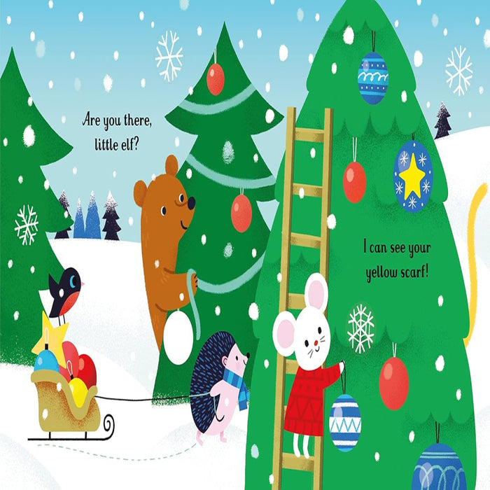 Are You There Little Elf?-Board Book-Hc-Toycra