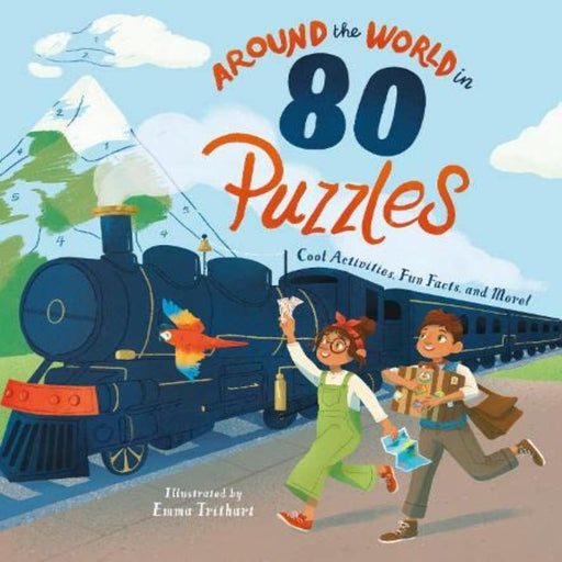 Around The World In 80 Puzzles-Activity Books-SBC-Toycra