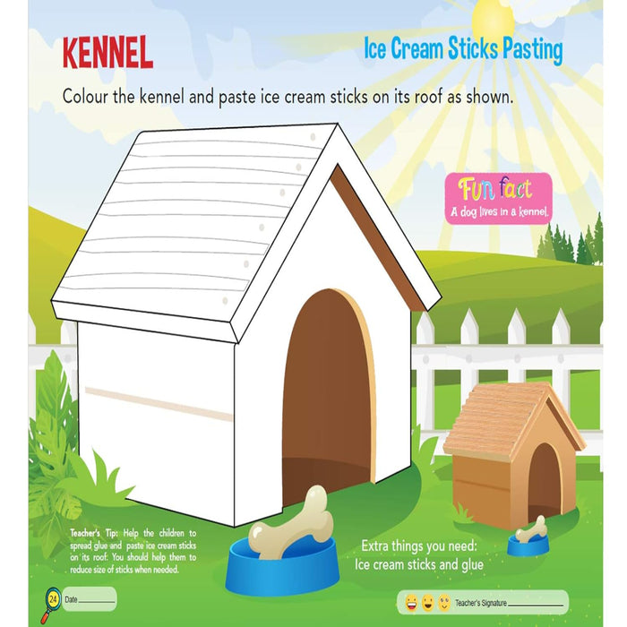 Art & Craft Activity Book-Activity Books-Pegasus-Toycra