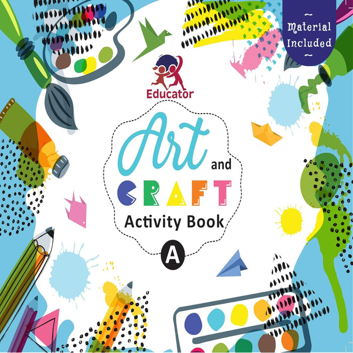 Art & Craft Activity Book-Activity Books-Pegasus-Toycra