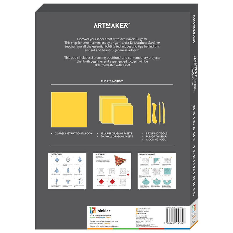 Art Maker Masterclass Collection Origami Techniques Kit