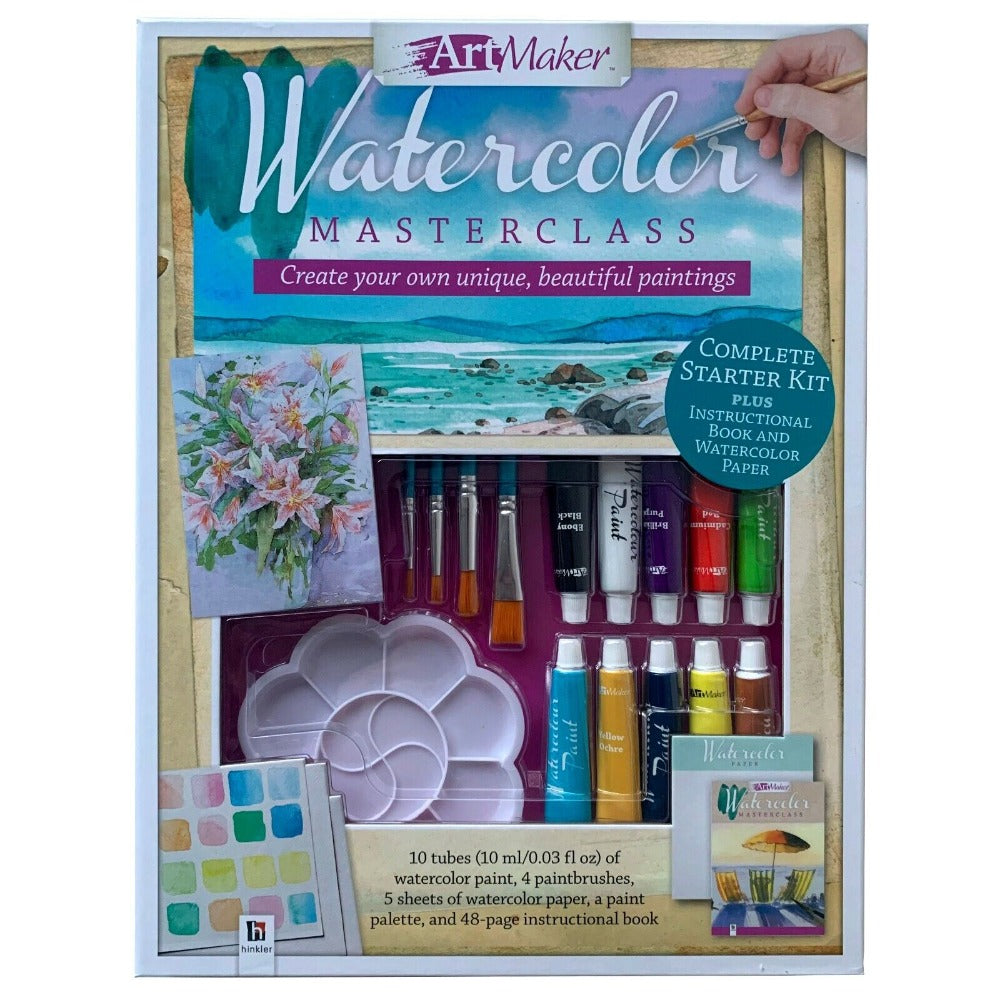 Art Maker Watercolour Masterclass Kit — Toycra