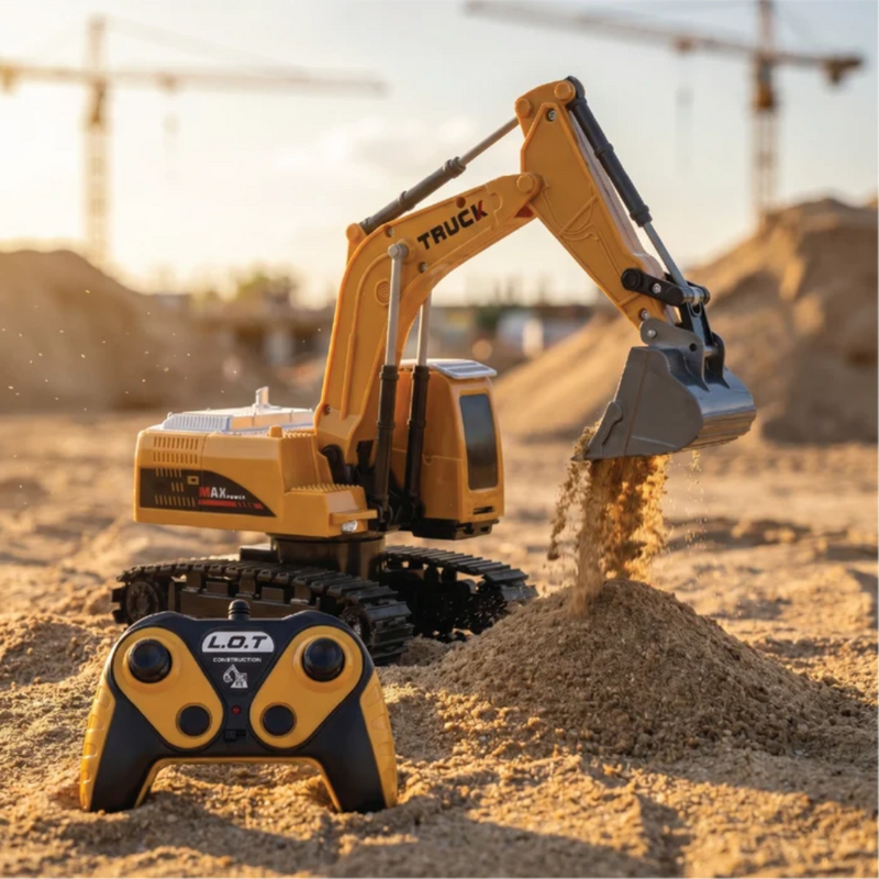 L.O.T Cars Fang - 6 Channel RC Excavator