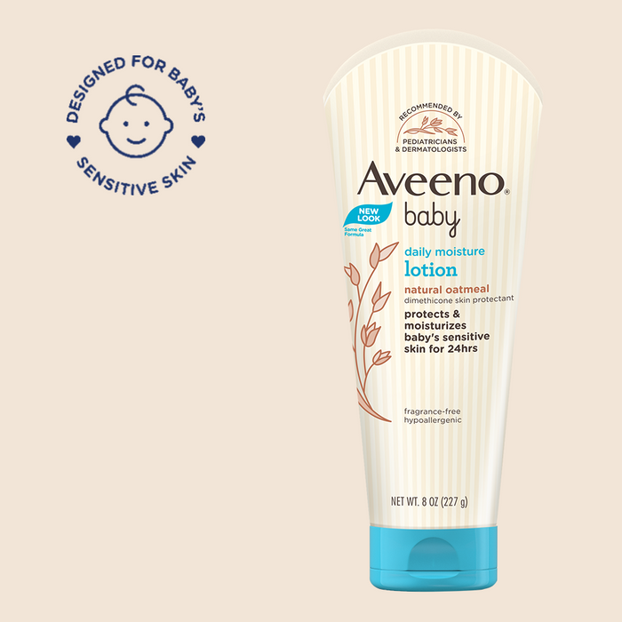 Aveeno Baby Daily Moisture Lotion -227g-Skin Care-Aveeno-Toycra