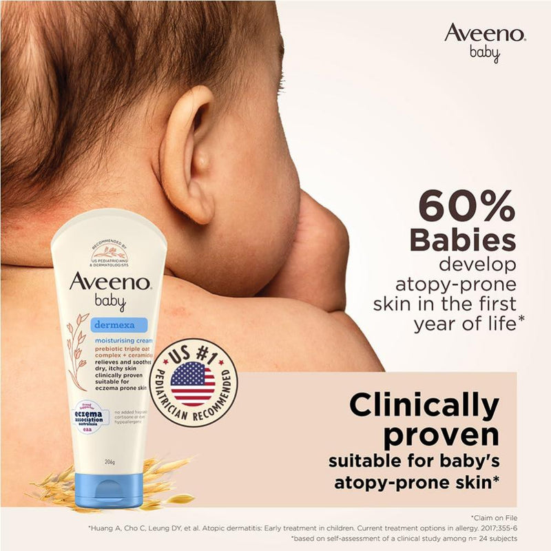 Aveeno Baby Dermexa Moisturizing Cream 206g