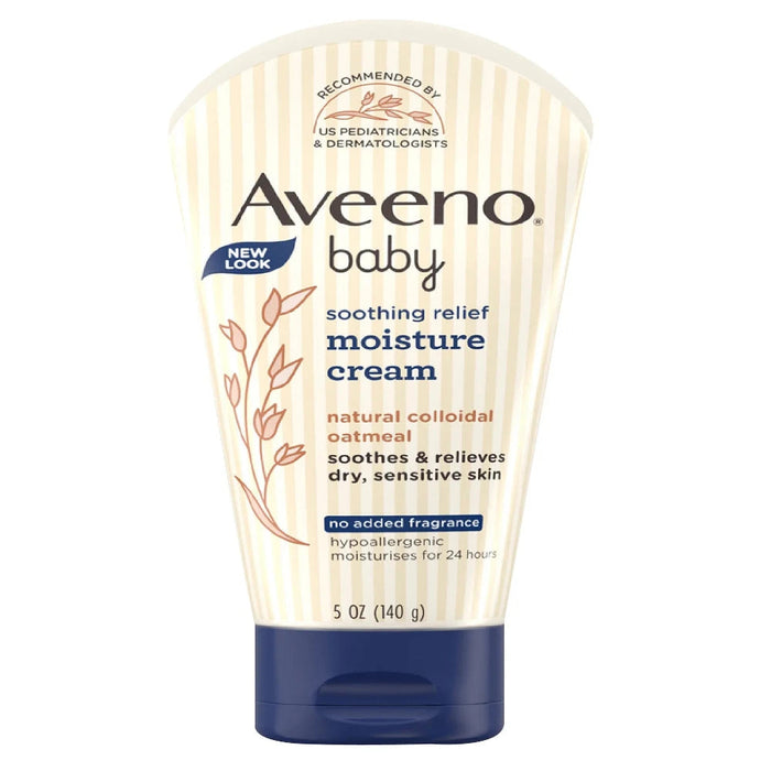 Aveeno Baby Soothing Relief Moisture Cream - 140 g-Skin Care-Aveeno-Toycra