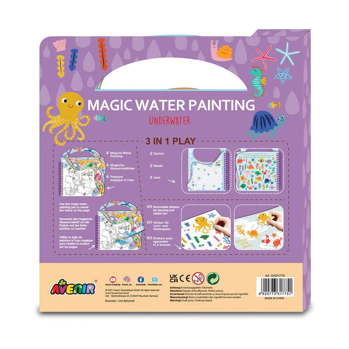 Avenir 3 In 1 Magic Water Painting-Arts & Crafts-Avenir-Toycra