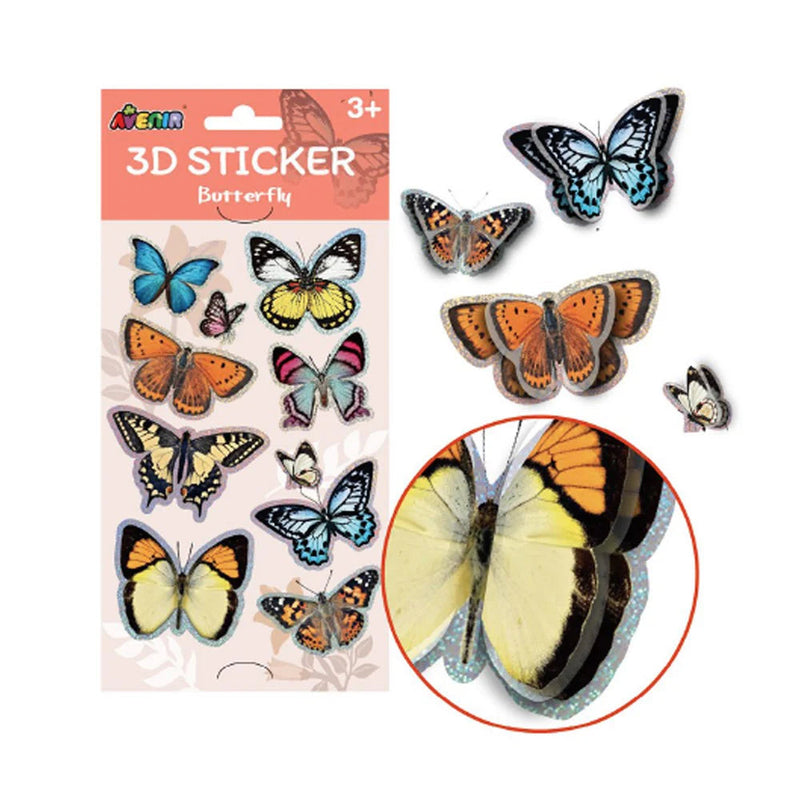 Avenir 3D Stickers