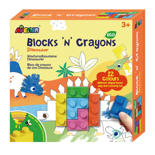 Avenir Block 'N' Crayons-Arts & Crafts-Avenir-Toycra