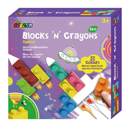 Avenir Block 'N' Crayons-Arts & Crafts-Avenir-Toycra