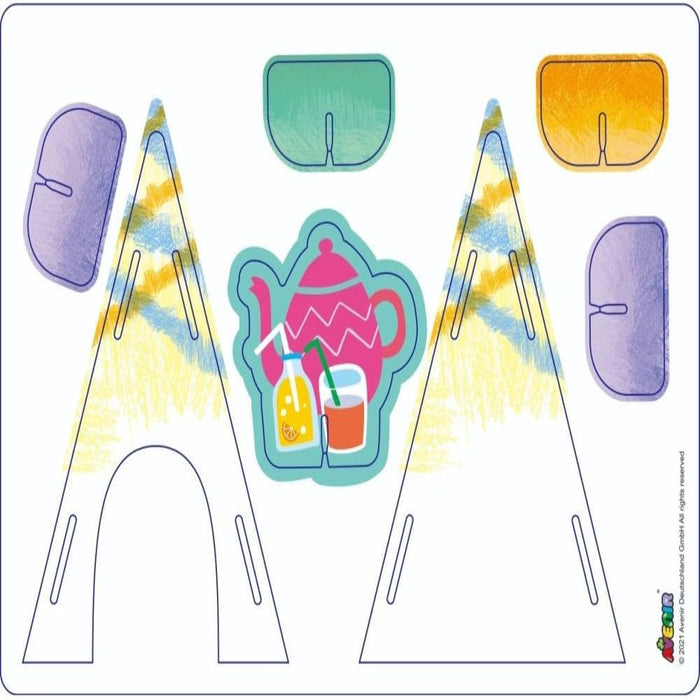 Avenir Crayon Activity Kit-Arts & Crafts-Avenir-Toycra