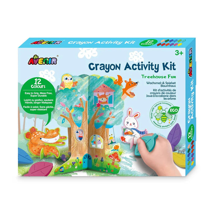 Avenir Crayon Activity Kit-Arts & Crafts-Avenir-Toycra