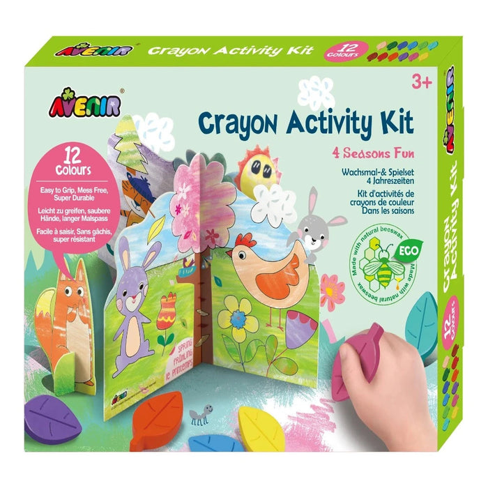 Avenir Crayon Activity Kit-Arts & Crafts-Avenir-Toycra