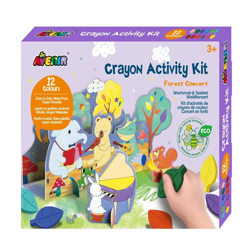 Avenir Crayon Activity Kit-Arts & Crafts-Avenir-Toycra