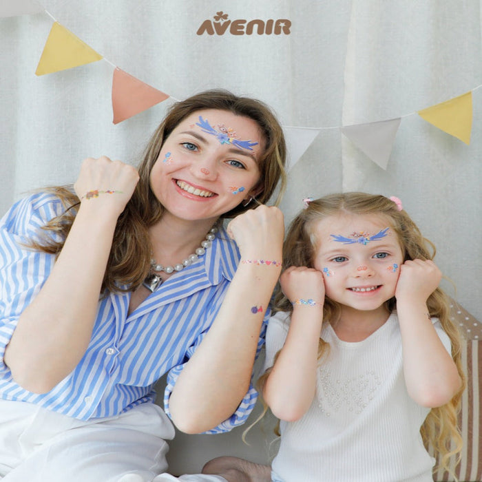 Avenir Face Stickers and Tattoos - Animal-Arts & Crafts-Avenir-Toycra