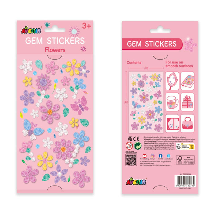 Avenir Gem Stickers-Arts & Crafts-Avenir-Toycra