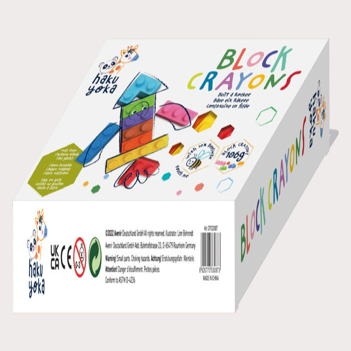 Avenir Haku Yoka Block Crayons-Arts & Crafts-Avenir-Toycra