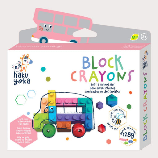Avenir Haku Yoka Block Crayons-Arts & Crafts-Avenir-Toycra