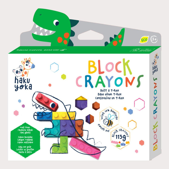 Avenir Haku Yoka Block Crayons-Arts & Crafts-Avenir-Toycra