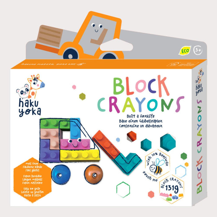 Avenir Haku Yoka Block Crayons-Arts & Crafts-Avenir-Toycra