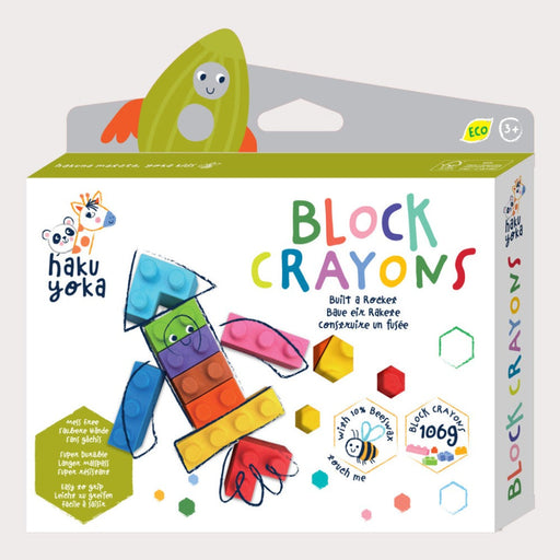 Avenir Haku Yoka Block Crayons-Arts & Crafts-Avenir-Toycra