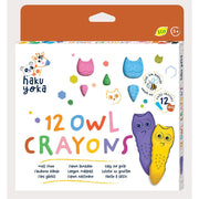 Avenir Haku Yoka Crayons - 12 Colours