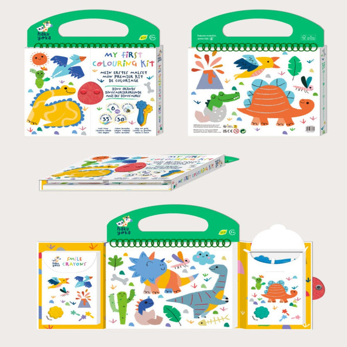 Avenir Haku Yoka My First Colouring Kit-Arts & Crafts-Avenir-Toycra