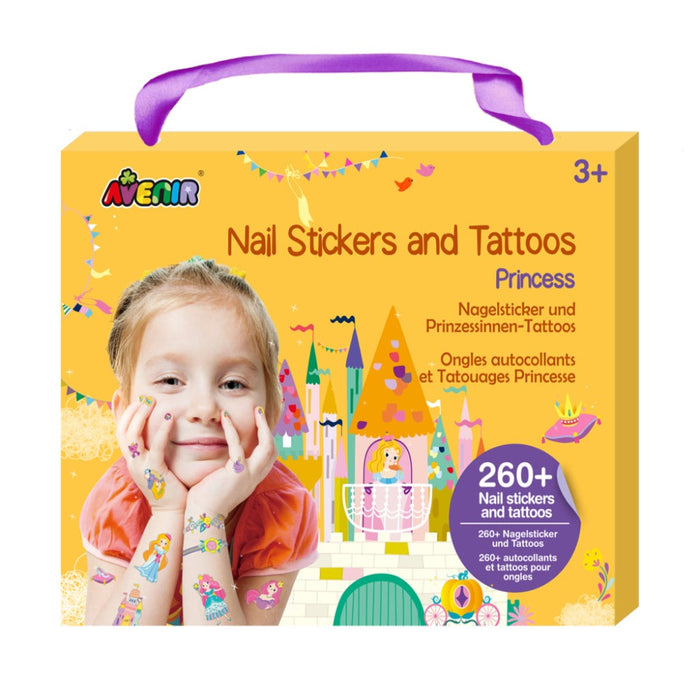 Avenir Nail Stickers & Tattoos-Arts & Crafts-Avenir-Toycra